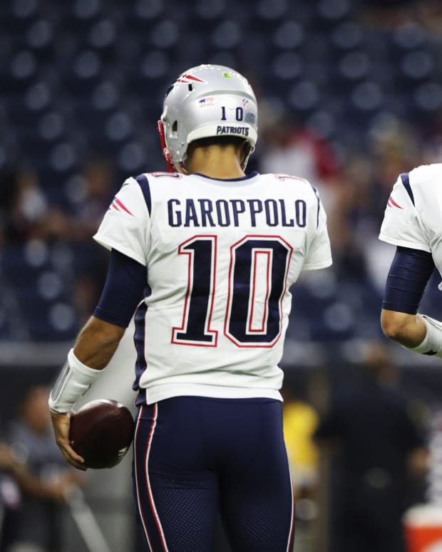 Jimmy Garoppolo  Tom Brady